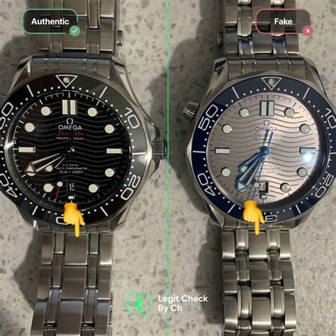 how to spot a fake vintage omega seamaster